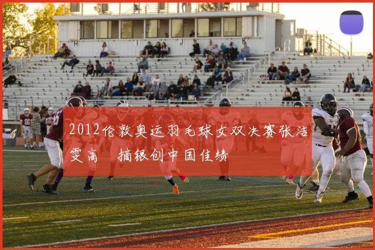 2012伦敦奥运羽毛球女双决赛张洁雯高崚摘银创中国佳绩